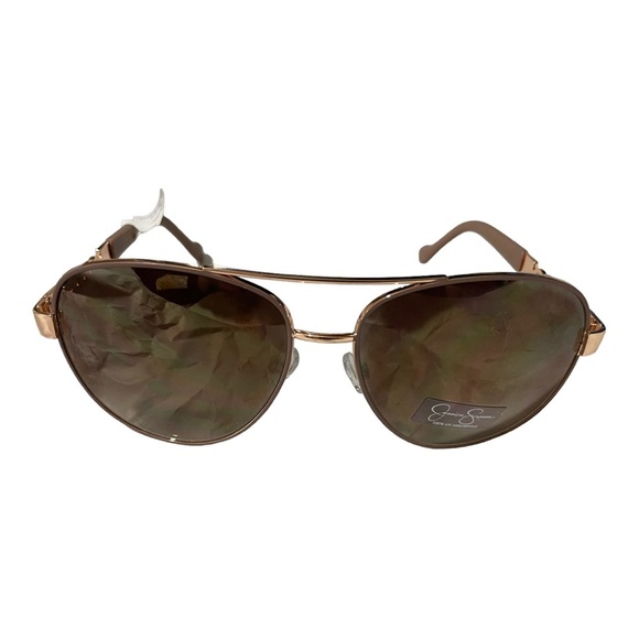 Jessica Simpson Aviator Sunglasses hold mauve tone. New with tag. - Picture 2 of 9